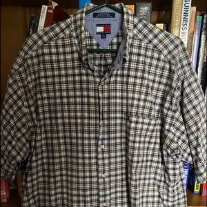 Tommy Hilfiger Bottom Up short sleeved shirt.